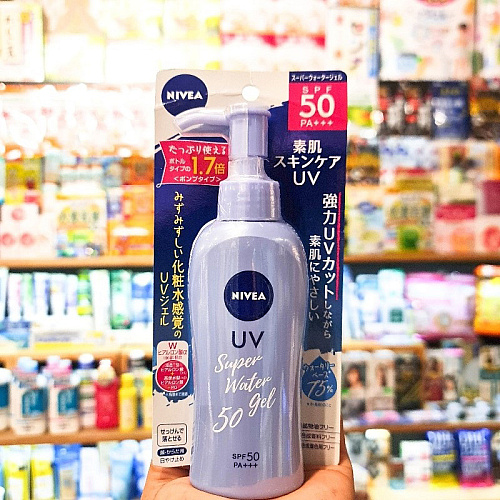 NIVEA uv super water Gel SPF50 PA+++